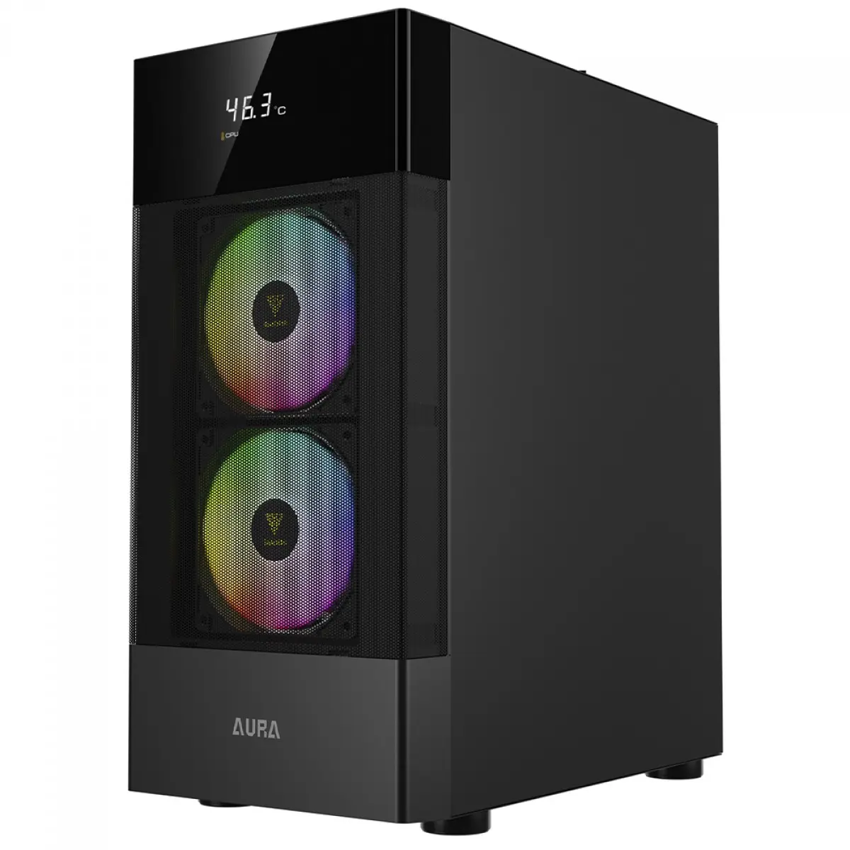 CASE GAMDIAS AURA GC5 3FANS ARGB BLACK